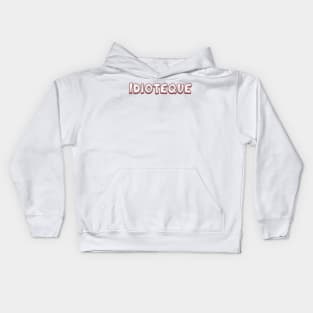 Idioteque (radiohead) Kids Hoodie